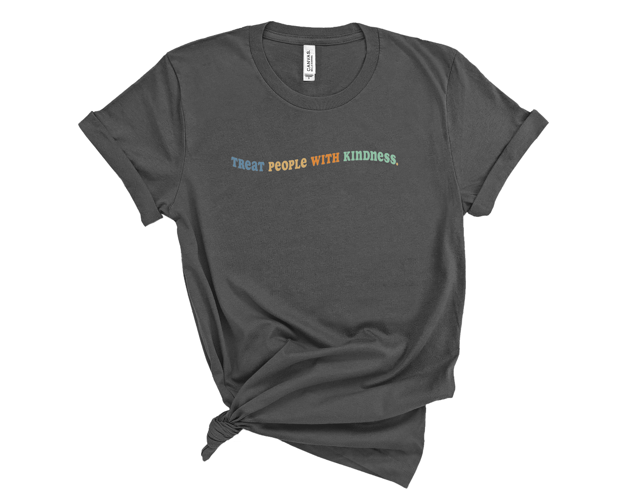 Treat People With Kindness Wavy T-Shirt