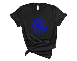 Mandala Cobalt T-Shirt
