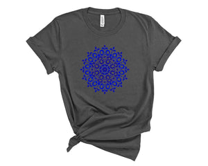 Mandala Cobalt T-Shirt